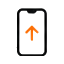 mobile upload icon