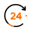 24x7 icon